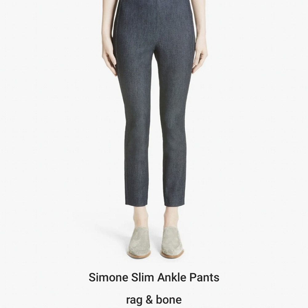 Rag and Bone, size 2, dark denim